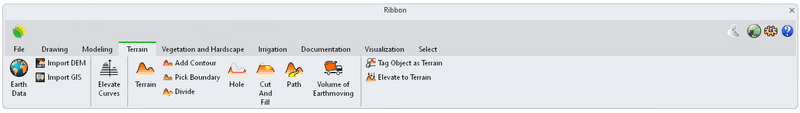 Terrain Toolbar