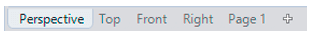 Viewport tabs