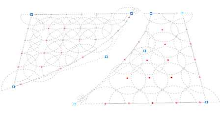 Control points on a Sprinkler Array